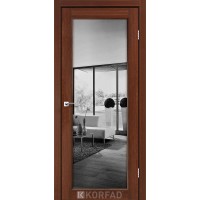 Двери межкомнатные KORFAD Sanvito SV-01 Орех зеркало триплекс