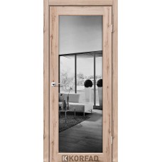 Двери межкомнатные KORFAD Sanvito SV-01 Орех зеркало триплекс