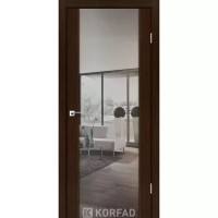 Двери межкомнатные KORFAD Sanremo SR-01 Венге зеркало триплекс