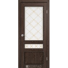 Двері міжкімнатні KORFAD Classico CL-05 Дуб марсала