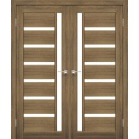 Двери двустворчатые KORFAD Valentino DeLuxe VLD-01 Белый перламутр