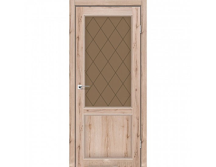 Фото Двері міжкімнатні KORFAD Classico CL-02 Дуб тобакко 1 Фото Двері міжкімнатні KORFAD Classico CL-02 Дуб тобакко 1