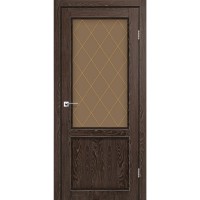 Двері міжкімнатні KORFAD Classico CL-02 Дуб марсала