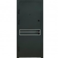 Двері вхідні МІНІСТЕРСТВО ДВЕРЕЙ ПУ - Трініті Оксид темний