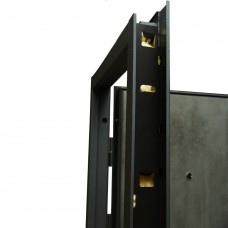 Двері вхідні МІНІСТЕРСТВО ДВЕРЕЙ ПУ - Трініті Оксид темний