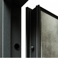 Двері вхідні МІНІСТЕРСТВО ДВЕРЕЙ ПУ - Трініті Оксид темний