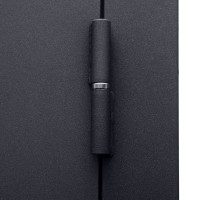 Двері вхідні МІНІСТЕРСТВО ДВЕРЕЙ ПУ - Вітраж Бергамо антрацит