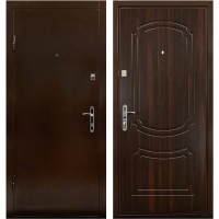 Двері вхідні МІНІСТЕРСТВО ДВЕРЕЙ ПБУ-01 Горіх морений