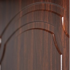 Двері вхідні МІНІСТЕРСТВО ДВЕРЕЙ ПБУ-01 Горіх морений