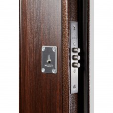 Двері вхідні МІНІСТЕРСТВО ДВЕРЕЙ ПБУ-01 Горіх морений