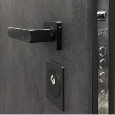 Двері вхідні МІНІСТЕРСТВО ДВЕРЕЙ П-3К-503 Бетон антрацит/сніжний