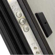 Двері вхідні МІНІСТЕРСТВО ДВЕРЕЙ П-3К-503 Бетон антрацит/сніжний