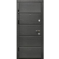 Двері вхідні МІНІСТЕРСТВО ДВЕРЕЙ ПК-352 Дуб грифель / пломбір