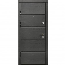 Двері вхідні МІНІСТЕРСТВО ДВЕРЕЙ ПК-352 Дуб грифель / пломбір