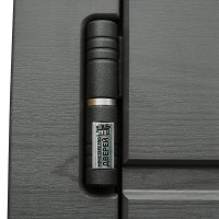 Двері вхідні МІНІСТЕРСТВО ДВЕРЕЙ ПК-352 Дуб грифель / пломбір