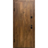 Двери входные МИНИСТЕРСТВО ДВЕРЕЙ ПО-262 Спил коньячный/медовый