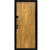 Двери входные МИНИСТЕРСТВО ДВЕРЕЙ ПО-262 Спил коньячный/медовый