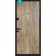 Двери входные МИНИСТЕРСТВО ДВЕРЕЙ ПБ-262 Спил коньячный/Спил медовый