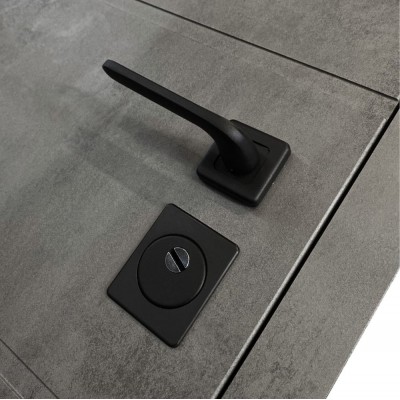 Вхідні двері вуличного типу МІНІСТЕРСТВО ДВЕРЕЙ модель ПБ-366 Оксид темний/Світлий