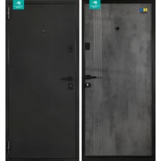 Двері вхідні МІНІСТЕРСТВО ДВЕРЕЙ ПБУ-262 Оксид темний