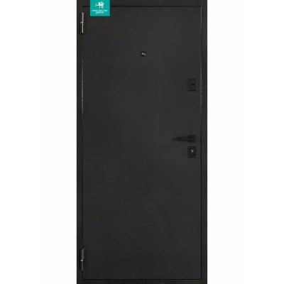 Вхідні двері квартирного типу МІНІСТЕРСТВО ДВЕРЕЙ модель ПБУ-262 Оксид темний