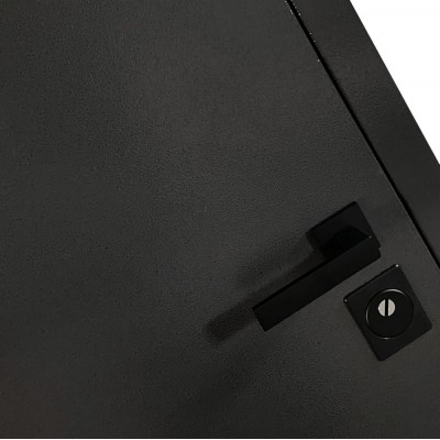 Вхідні двері квартирного типу МІНІСТЕРСТВО ДВЕРЕЙ модель ПБУ-262 Оксид темний