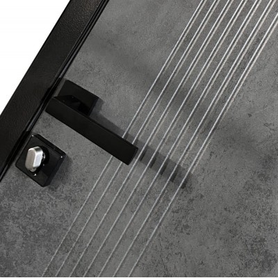 Вхідні двері квартирного типу МІНІСТЕРСТВО ДВЕРЕЙ модель ПБУ-262 Оксид темний