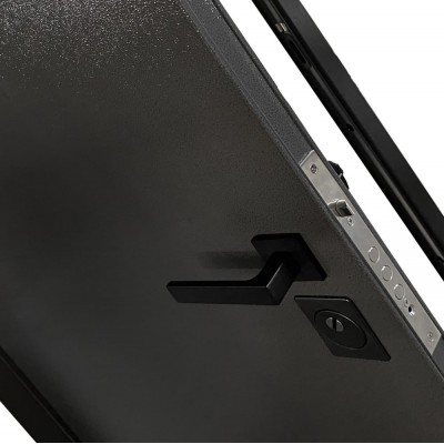 Вхідні двері квартирного типу МІНІСТЕРСТВО ДВЕРЕЙ модель ПБУ-262 Оксид темний