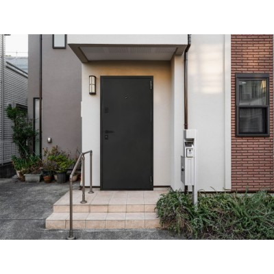 Вхідні двері квартирного типу МІНІСТЕРСТВО ДВЕРЕЙ модель ПБУ-262 Оксид темний