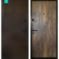 Двері вхідні МІНІСТЕРСТВО ДВЕРЕЙ ПБУ-262 Спил коньячний