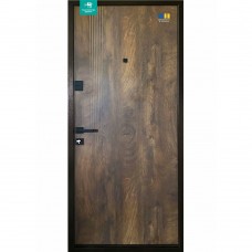Двері вхідні МІНІСТЕРСТВО ДВЕРЕЙ ПБУ-262 Спил коньячний