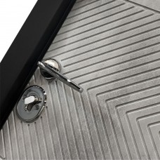 Двері вхідні МІНІСТЕРСТВО ДВЕРЕЙ ПК-560 Оксид чорний/світлий