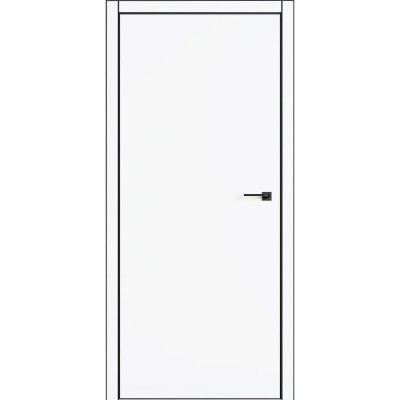 Межкомнатные двери OMEGA (Омега) Metalbox Art Color C1 AL Black
