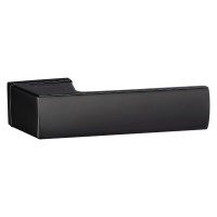 Дверная ручка 127-24E Black (ANGELINA) черный матовый