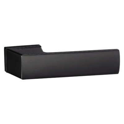 Дверна ручка 127-24E Black (ANGELINA) чорний матовий