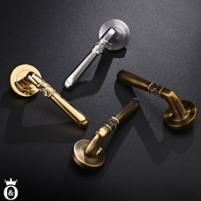 Дверная ручка 039-16E SCH (LYNX) матовый хром