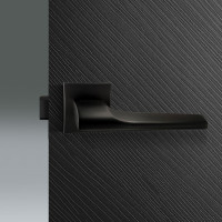 Дверная ручка 044-15E Black (TIMELESS) черный матовый