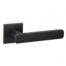 Дверная ручка 108-28E Black (GALASSIA) черный матовый