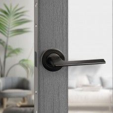 Дверная ручка 065-15E Black (UNICA) черный матовый