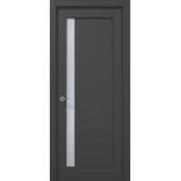 Двері міжкімнатні ПАПА КАРЛО Millenium ML-64 Темно сірий супермат
