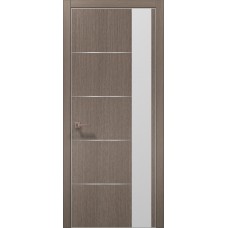 Двері міжкімнатні ПАПА КАРЛО Plato PL-11 дуб сірий