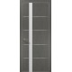 Двери межкомнатные Папа Карло PLATO-12 бетон серый