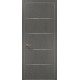 Двери межкомнатные Папа Карло PLATO-02 бетон серый