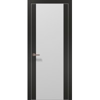 Двери межкомнатные ПАПА КАРЛО Plato PL-14 тёмно-серый супермат