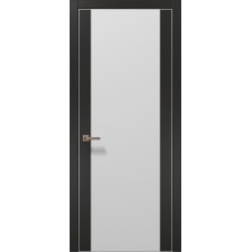 Двері міжкімнатні ПАПА КАРЛО Plato PL-14 темно-сірий супермат