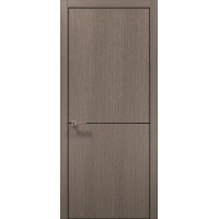 Двері міжкімнатні ПАПА КАРЛО Plato PL-21 дуб сірий