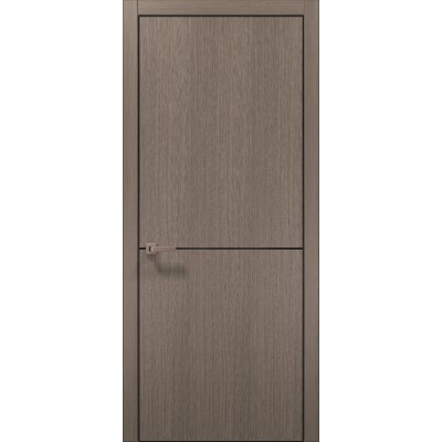 Межкомнатные двери ПАПА КАРЛО (Carlo Porte) Plato PL-21 дуб серый брашированный