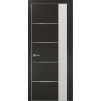 Двері міжкімнатні ПАПА КАРЛО Plato PL-11 темно-сірий супермат