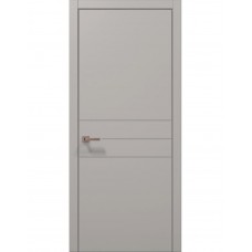 Двери межкомнатные ПАПА КАРЛО Style ST-14 Светло серый супермат, кромка ABC