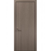 Двери межкомнатные ПАПА КАРЛО Style ST-10 Дуб серый, кромка алюминий черный